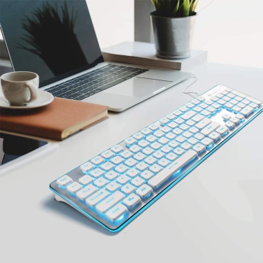Bàn Phím LED LANGTU L1 cho Máy Tính - Đèn nền đa màu, Giá 290.000₫ giảm từ 374.100₫ 3
