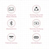 Bàn phím mini Bluetooth không dây, nhỏ gọn tiện lợi, tương thích đa thiết bị – 138.100₫ 6