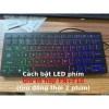 Bàn phím mini có dây Arigato Tika V.Net K1.000 và chuột mini không dây, chỉ 79.999đ