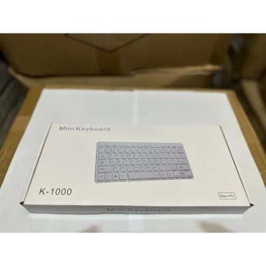 Bàn phím mini K1.000 có dây LED, Bluetooth K908, kết nối USB, giảm giá 89.000 VND