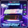 Bàn phím nút tròn giả cơ LED nhiều màu có dây VTTG100 Panstan Shipadoo Divipard
