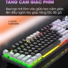 Bàn phím SIDOTECH K500 giả cơ LED RGB full 104 key, chống nước, cho laptop PC - 239.000 VND 3