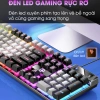 Bàn phím SIDOTECH K500 giả cơ LED RGB full 104 key, chống nước, cho laptop PC - 239.000 VND 4