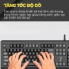 Bàn phím SIDOTECH KM27 giả cơ 104 phím, chống nước, gõ nhanh cho laptop PC - 195k 3