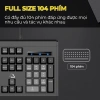 Bàn phím SIDOTECH KM27 giả cơ 104 phím, chống nước, gõ nhanh cho laptop PC - 195k 4