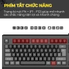 Bàn phím SIDOTECH KM27 giả cơ 104 phím, chống nước, gõ nhanh cho laptop PC - 195k 5