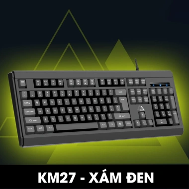 Bàn phím SIDOTECH KM27 giả cơ 104 phím, chống nước, gõ nhanh cho laptop PC - 195k 10 Bàn phím SIDOTECH KM27 giả cơ 104 phím, chống nước, gõ nhanh cho laptop PC - 195k 10