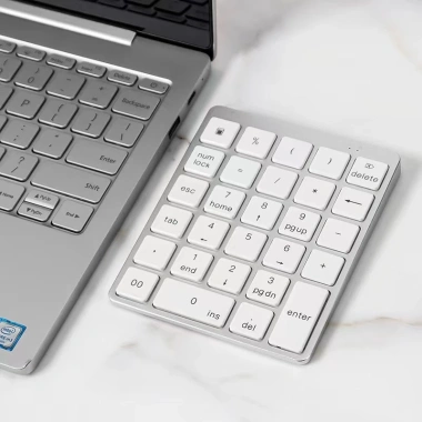 Bàn Phím Số 28 Phím Bluetooth Không Dây Nhôm Mỏng Giá 384.999 VND Laptop Tablet