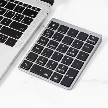 Bàn Phím Số 28 Phím Bluetooth Không Dây Nhôm Mỏng Giá 384.999 VND Laptop Tablet