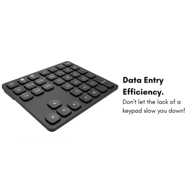 Bàn Phím Số Bluetooth 36 Phím Siêu Mỏng Không Dây Sạc Lại Tương Thích Laptop iPad - 321.860₫