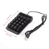 Bàn phím số Bluetooth 4.0 giả cơ mini, USB 2.4G có dây - Dành cho kế toán & game thủ 7