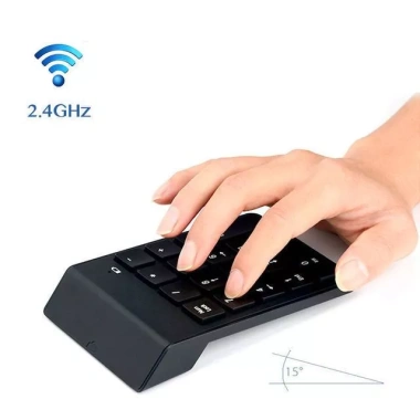 Bàn phím số Bluetooth 5.0 Mini không dây 2.4G – Giá 85.000₫, giải pháp nhanh cho kế toán