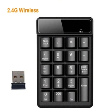 Bàn phím số Bluetooth JIGK mini 19 phím 2.4GHz USB - Giá chỉ 141.790₫ 3