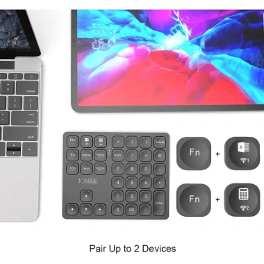 Bàn phím số Bluetooth JOMAA không dây, sạc lại, silent, tương thích iPad, Laptop Windows iOS - Giá ưu đãi 347.269 VND 3