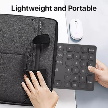 Bàn phím số Bluetooth JOMAA không dây, sạc lại, silent, tương thích iPad, Laptop Windows iOS - Giá ưu đãi 347.269 VND 5
