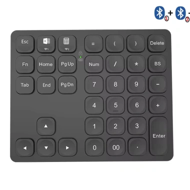 Bàn phím số Bluetooth JOMAA không dây, sạc lại, silent, tương thích iPad, Laptop Windows iOS - Giá ưu đãi 347.269 VND 7