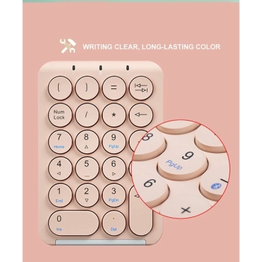 Bàn phím số Bluetooth không dây 22 phím Jomaa - Portable, sạc lại, tương thích iOS/Windows/Mac - Giá 412.500₫ 7