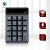 Bàn phím số không dây HEALMEYOU 2.4G 19 phím Bluetooth, mini chống nước, cảm giác cơ khí - Giá chỉ 143.440₫