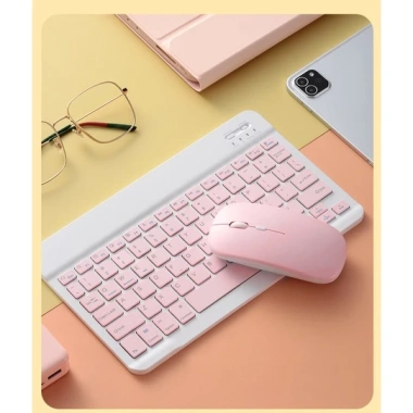Bàn phím và chuột không dây Bluetooth cho Samsung Galaxy Tab A7 10.4, S6 Lite, S7 Plus - Giá chỉ 236.763₫ 10