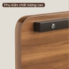 Bàn phụ sofa bánh xe kèm kệ đa năng mini GM102 - Di động, tiết kiệm không gian 4