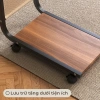 Bàn phụ sofa bánh xe kèm kệ đa năng mini GM102 - Di động, tiết kiệm không gian 5