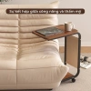 Bàn phụ sofa bánh xe kèm kệ đa năng mini GM102 - Di động, tiết kiệm không gian 6