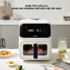 Bản quốc tế Nồi chiên không dầu Qcooko 1.500W 5L Hơi nước, màn hình cảm ứng, thao tác dễ dàng 4