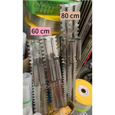 Bàn răng cưa Inox 60cm - Bay răng cưa ốp lát, gạt keo dán gạch, 8cm inox 201, Loại Đẹp, giá chỉ 68.000 VND