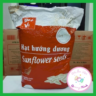 Bán sỉ 5kg hạt hướng dương đen, truyền thống giòn bùi thơm ngon - Đồ ăn vặt Tết hot, chỉ 410.000đ