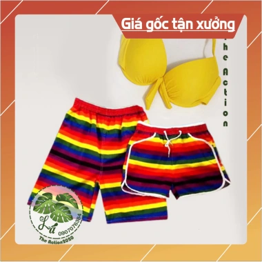 BÁN SỈ Bộ đồ đôi đi biển gia đình Summer THE ACTION Quà Tặng Độc Đáo 299.000đ 8