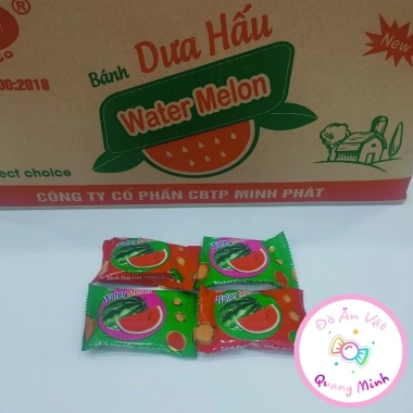 Bán sỉ cả thùng 4kg bánh quy cân Minh Phát 4 vị: potato, song hỉ, mặt trời, dưa hấu - Giá 205k 6