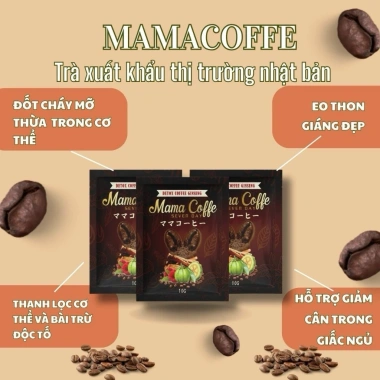 Bán sỉ Combo 10 hộp Cà phê Mama Coffe giảm cân giảm mỡ cấp tốc, an toàn - 449.000đ 4