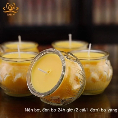 Bán sỉ combo nến bơ đèn bơ tự nhiên 24h không khói, an toàn, chất lượng, chỉ 100.000 đồng 4 Bán sỉ combo nến bơ đèn bơ tự nhiên 24h không khói, an toàn, chất lượng, chỉ 100.000 đồng 4