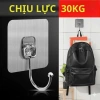 Bản sỉ SET 5 Móc Treo Đồ Đa Năng INOX 304 Chịu tải 5kg, Bền đẹp, Không rỉ sét, 6.599 VND 4