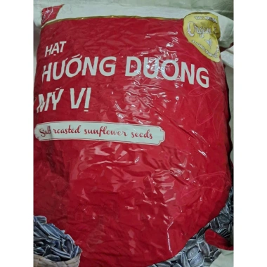Bán sỉ túi 450g hạt hướng dương đen rang sẵn, giòn bùi thơm ngon - Đồ ăn vặt Tết hot, chỉ 50.000 2