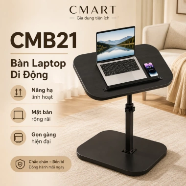 Bàn Sofa CMB21 - Bàn Đầu Giường, Bàn Laptop Điều Chỉnh Cao, Giá 165.000₫ Bàn Sofa CMB21 - Bàn Đầu Giường, Bàn Laptop Điều Chỉnh Cao, Giá 165.000₫