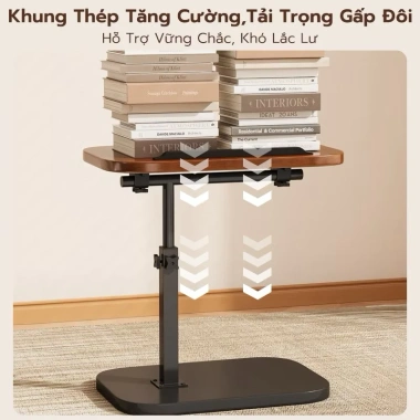 Bàn Sofa CMB21 - Bàn Đầu Giường, Bàn Laptop Điều Chỉnh Cao, Giá 165.000₫ 4 Bàn Sofa CMB21 - Bàn Đầu Giường, Bàn Laptop Điều Chỉnh Cao, Giá 165.000₫ 4