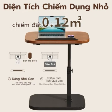Bàn Sofa CMB21 - Bàn Đầu Giường, Bàn Laptop Điều Chỉnh Cao, Giá 165.000₫ 7 Bàn Sofa CMB21 - Bàn Đầu Giường, Bàn Laptop Điều Chỉnh Cao, Giá 165.000₫ 7