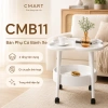Bàn Trà Cà Phê Nhỏ Hiện Đại Phòng Khách Sofa, Bánh Xe Di Động, Tháo Rời, Giá Ưu Đãi 80,359 VND