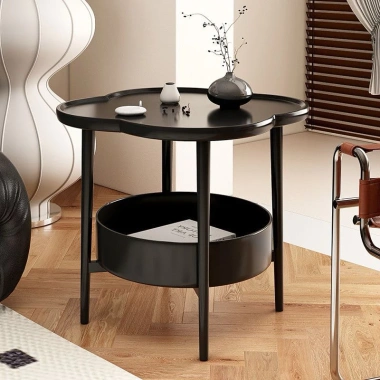 Bàn Trà Cà Phê Nhỏ Hiện Đại Phòng Khách Sofa, Bánh Xe Di Động, Tháo Rời, Giá Ưu Đãi 80,359 VND 3