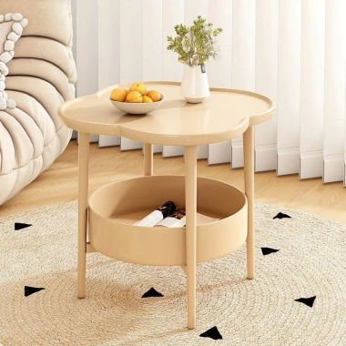Bàn Trà Cà Phê Nhỏ Hiện Đại Phòng Khách Sofa, Bánh Xe Di Động, Tháo Rời, Giá Ưu Đãi 80,359 VND 6