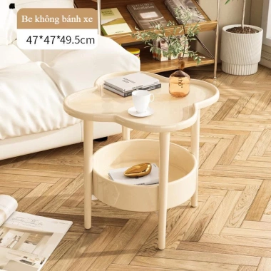 Bàn Trà Cà Phê Nhỏ Hiện Đại Phòng Khách Sofa, Bánh Xe Di Động, Tháo Rời, Giá Ưu Đãi 80,359 VND 10