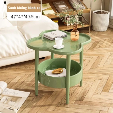 Bàn Trà Cà Phê Nhỏ Hiện Đại Phòng Khách Sofa, Bánh Xe Di Động, Tháo Rời, Giá Ưu Đãi 80,359 VND 12