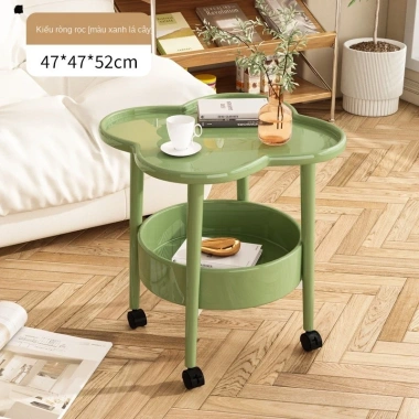 Bàn Trà Cà Phê Nhỏ Hiện Đại Phòng Khách Sofa, Bánh Xe Di Động, Tháo Rời, Giá Ưu Đãi 80,359 VND 13