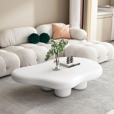 Bàn trà đám mây cao cấp sơn 2K - Chống thấm, chống nước, đặt sofa hoặc ngồi bệt sang trọng, giá 790.000₫