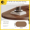 Bàn Trà Di Động Cạnh Sofa CMB07 Nhỏ Gọn Dễ Di Chuyển Thích Hợp Ban Công Giá 115k 7