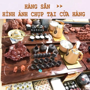 Bàn trà điện gỗ thông minh đa năng tự động, phật di lặc 114, ôm hồ lô phun nước, quà pha lê thủy tinh - 3.189.000đ