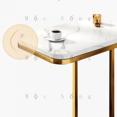 Bàn Trà Mini Đa Năng Sắt HDF - Hiện Đại 4 Màu, Dễ Lắp Ráp và Vệ Sinh, Giá 560k 8