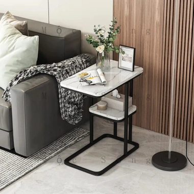 Bàn Trà Mini Đa Năng Sắt HDF - Hiện Đại 4 Màu, Dễ Lắp Ráp và Vệ Sinh, Giá 560k 10