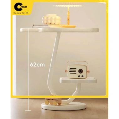 Bàn Trà Nhỏ Cánh Hoa CMB20 - Bàn Cà Phê Di Động Đầu Giường Ghế Sofa, Giá 219.000đ 5